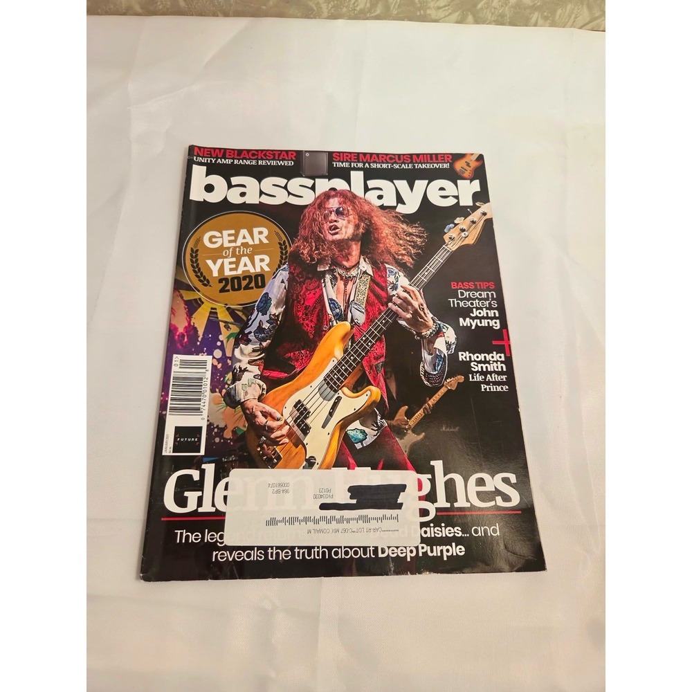 Bass Player Magazine January 2021 Glenn Hughes Rhonda Smith Gear of the Year